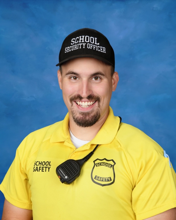 headshot of Alex Papmichael, the School Security Officer at Lakeside Christian School