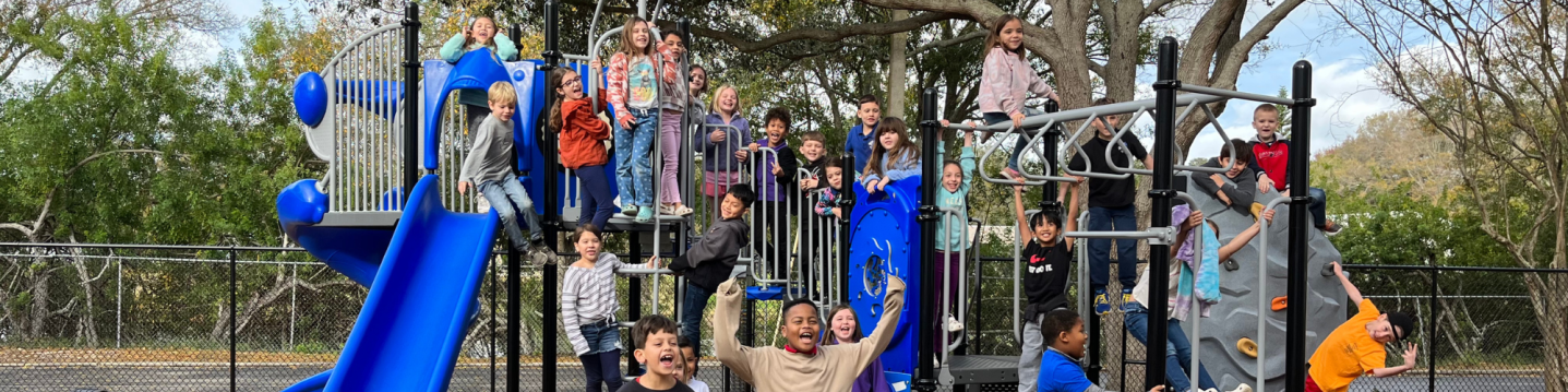 Elementary students learning in a private Christian school classroom in Clearwater Florida with small class sizes and faith-based education