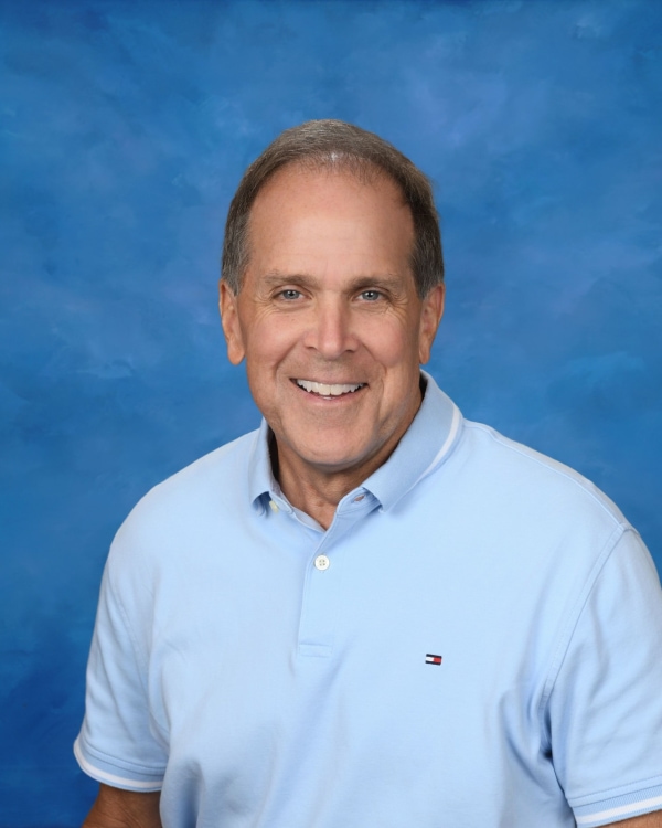 headshot of Rick Sandman, upper school PE teacher at Lakeside Christian School
