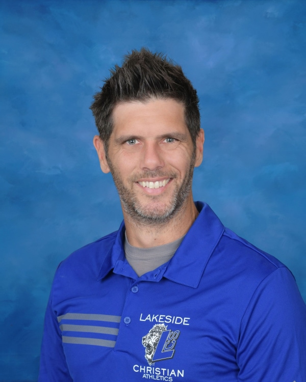 headshot of James Coffman, Athletic Director and Vice Principal at Lakeside Christian School