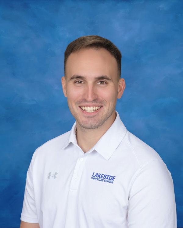 headshot of Alex Papmichael, the School Security Officer at Lakeside Christian School