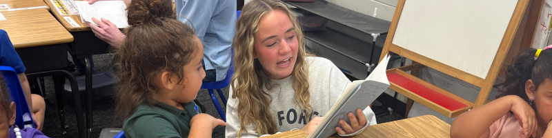 K-12 students in a classroom at Lakeside Christian School in Clearwater, FL