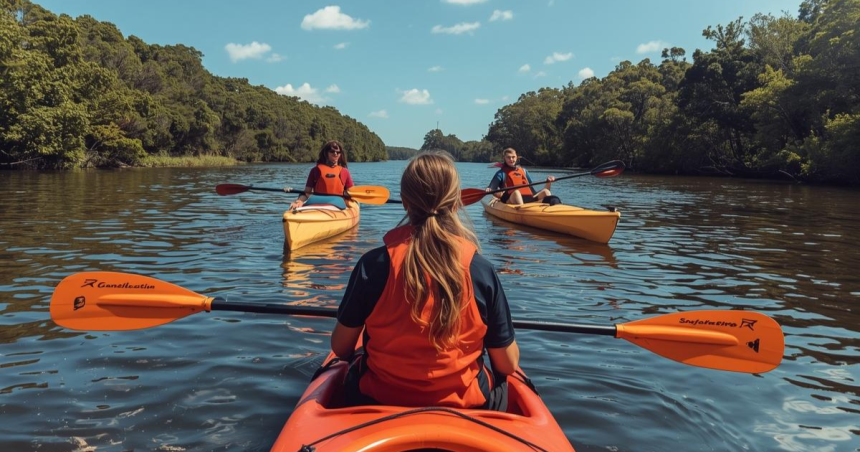 Environmental Science Students go Kayaking