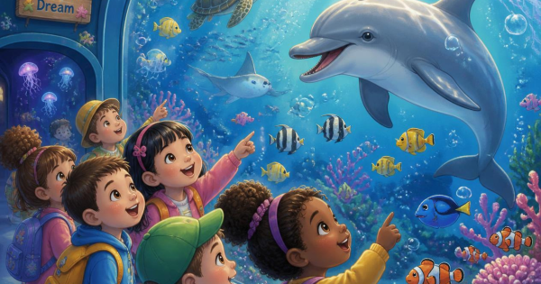 Thumbnail for Kindergarten field trip to Florida Aquarium